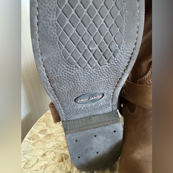 Cody James CJ9995 Leather Harness Motorcycle Biker Chopper Riding Boots size 11M - Picture 14 of 14